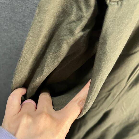 Encore by Idina Menzel Regular V-Neck Romper Size M Green Khaki - Picture 12 of 16